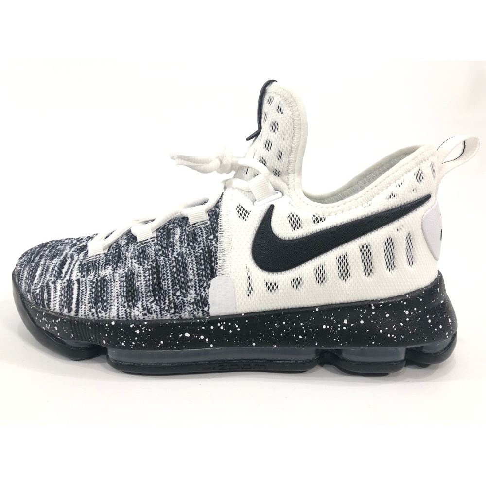Nike Zoom KD9 Oreo Basketball Shoes 855908-100 - Picture 5 of 8